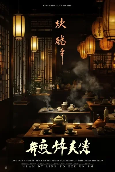 茶馆新事 封面海报